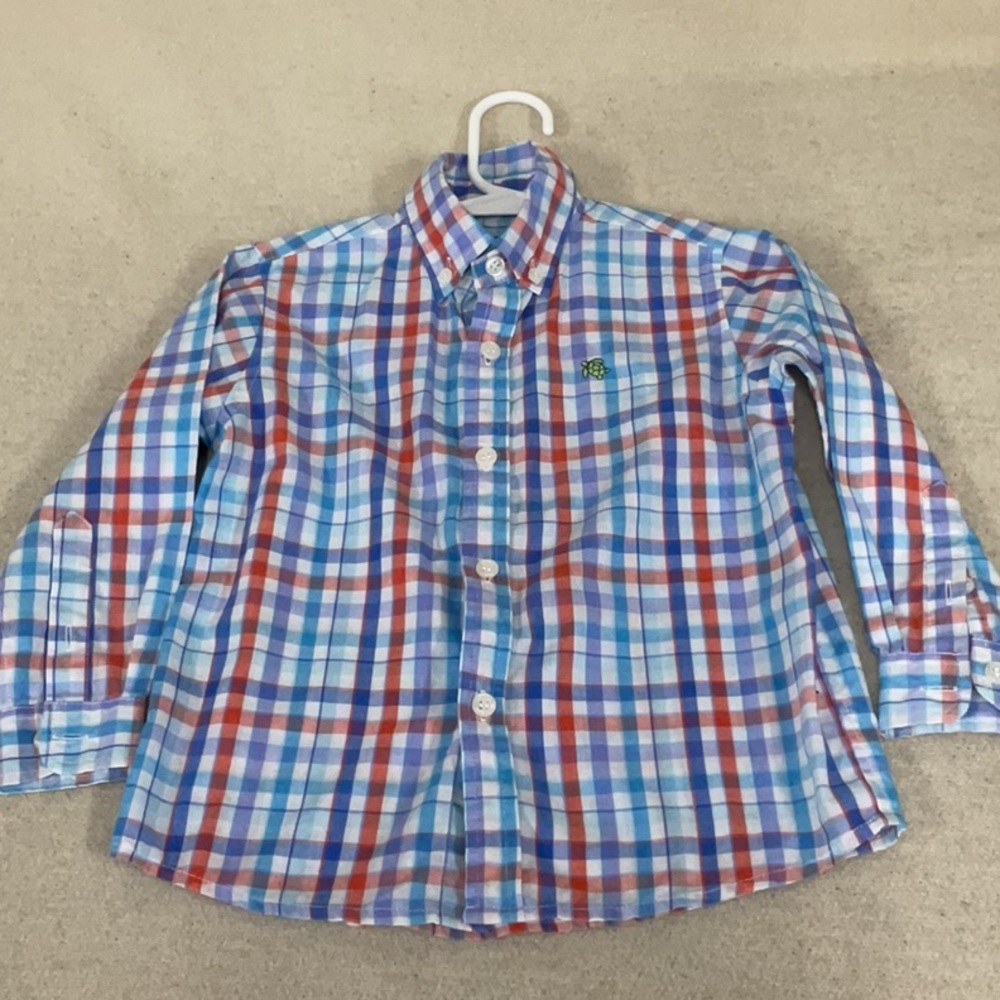 EUC boys long sleeve button down J.Bailey shirt
